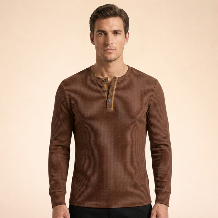 Sebastian | Bequemes Langarm-T-Shirt