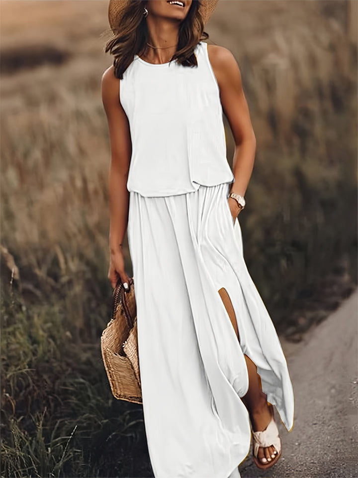Edna - Boho-Maxikleid aus Modal im stilvollen Design