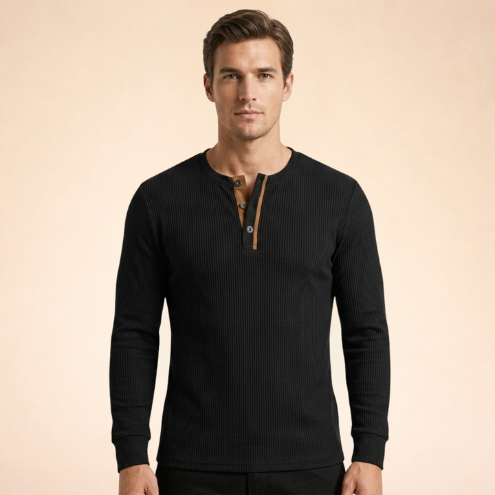 Sebastian | Bequemes Langarm-T-Shirt