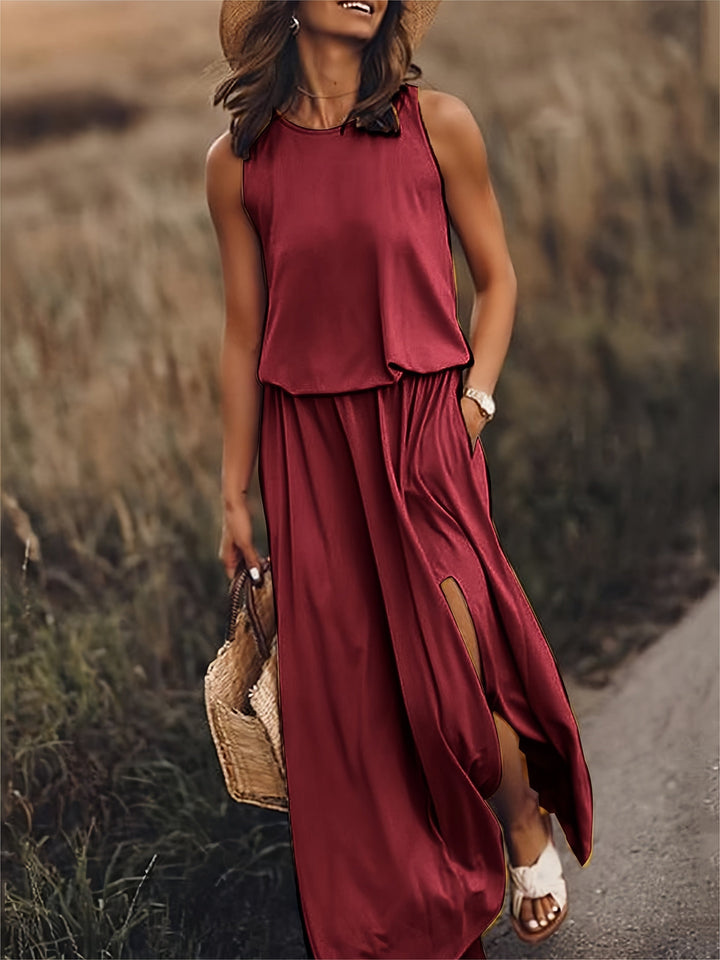 Edna - Boho-Maxikleid aus Modal im stilvollen Design