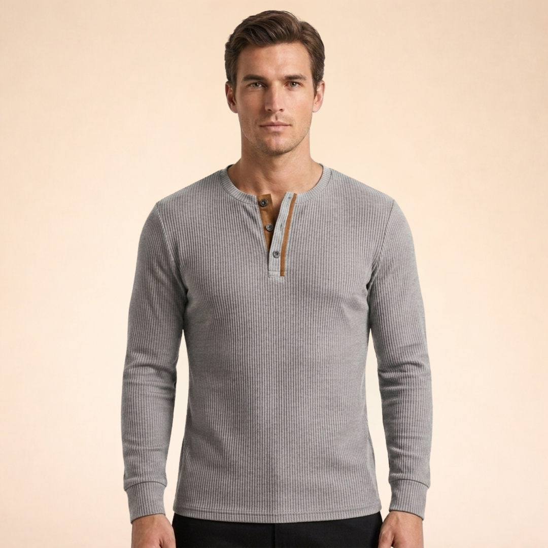 Sebastian | Bequemes Langarm-T-Shirt