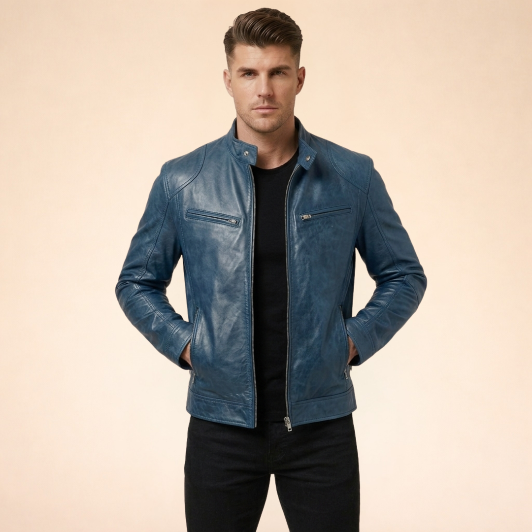 Maximilian | Hochwertige Lederjacke