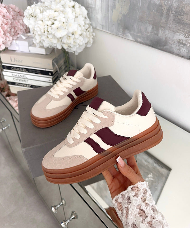 Sneaker Renita Weinrot Ladypolitan ♡