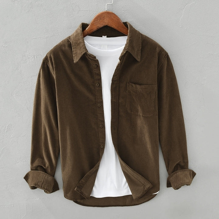 Samuel - Lässiges Langarm-Overshirt für Herren