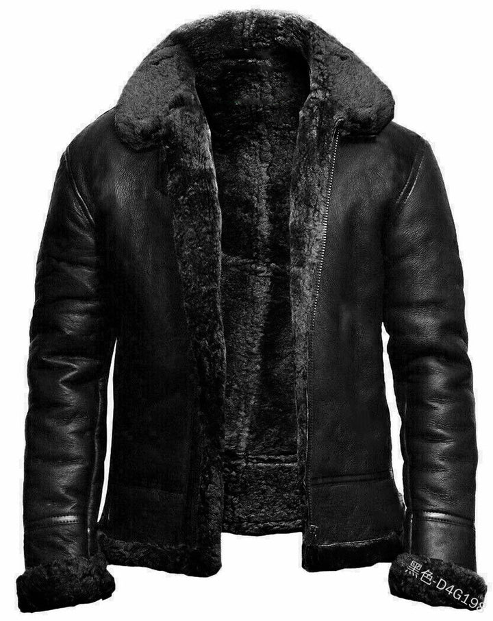 Winterjacke Herren | Warmer Schnitt Mit Fellkragen