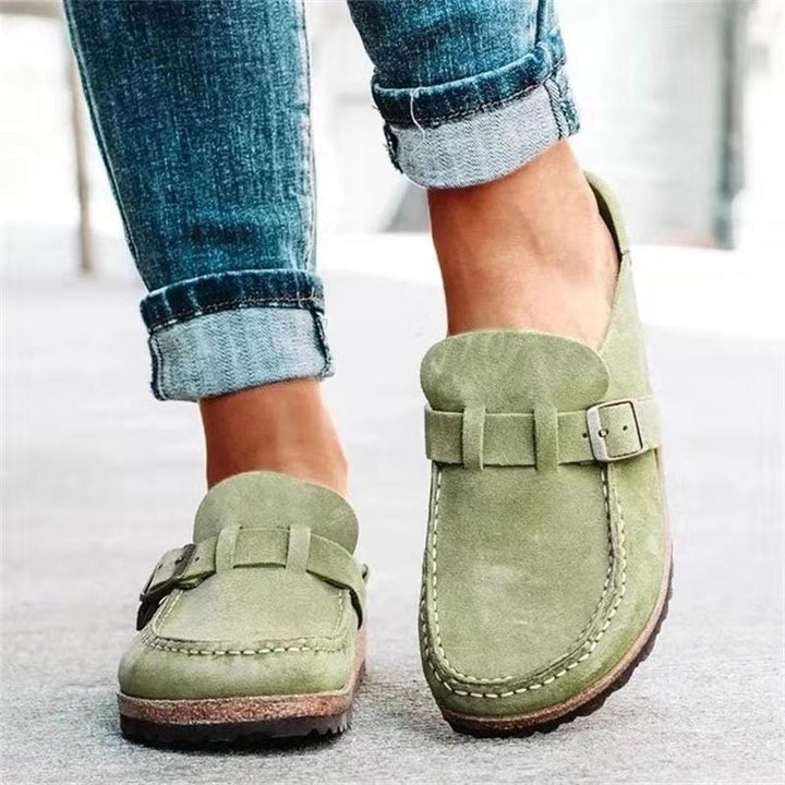 Kirsten | Damen Schnallen Slip-On Loafer