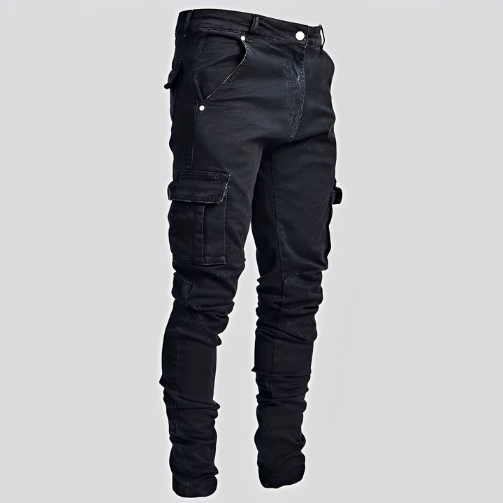 Owen - Lässige Denim-Jeans mit mehreren Taschen für Herren