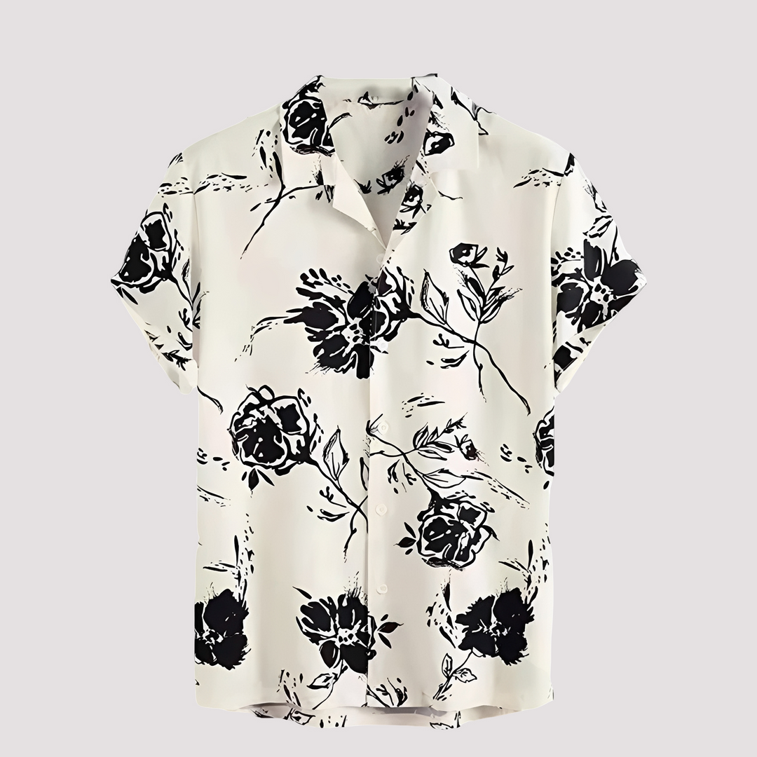 Arjun - Lässiges Hemd mit Hawaii-Motiv für Herren