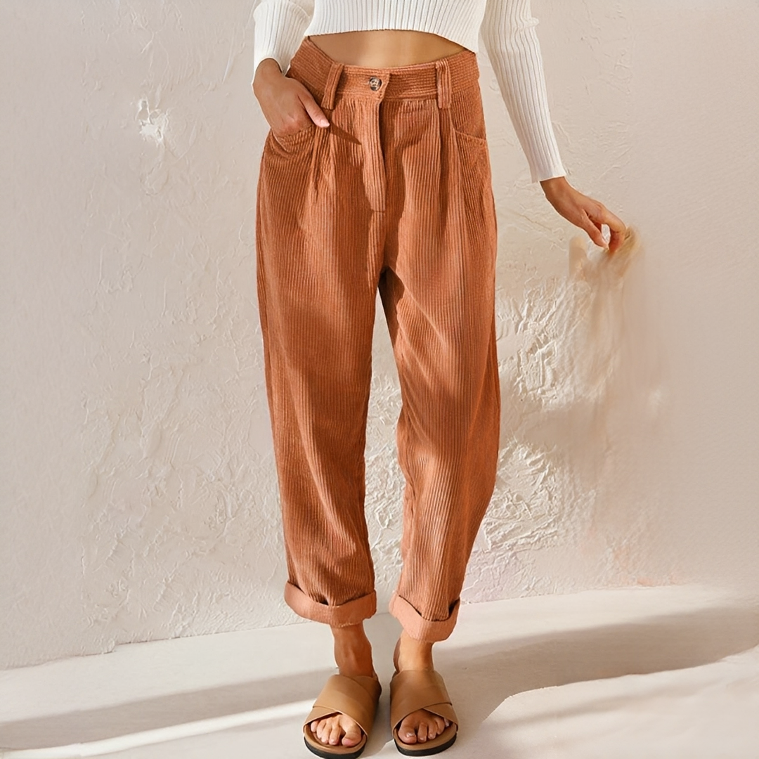 Kelra - Trendige Cordhose für Frauen