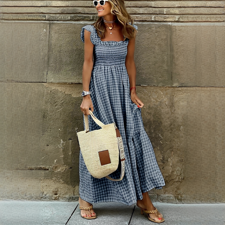 Delina - Langes Sommerkleid für Frauen