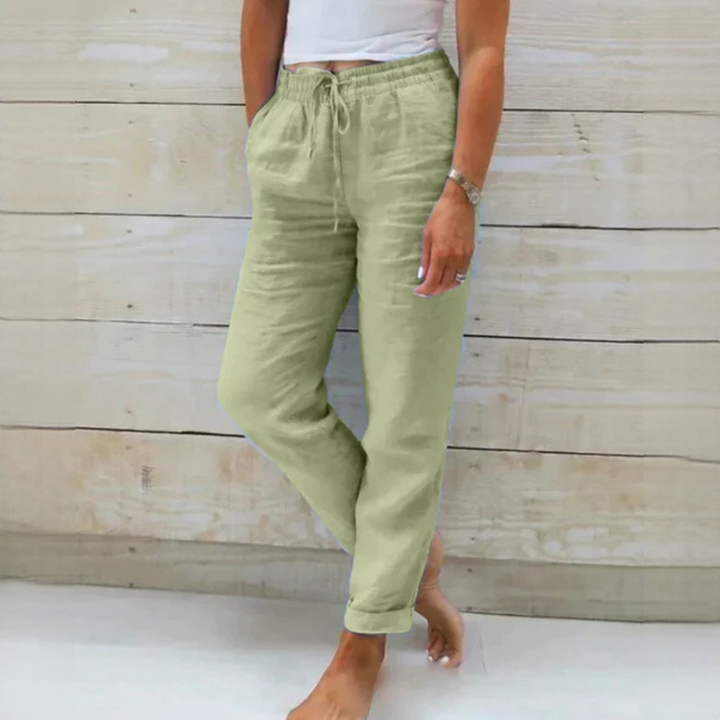 Dyan - Elegante Hose mit Kordelzug für Damen