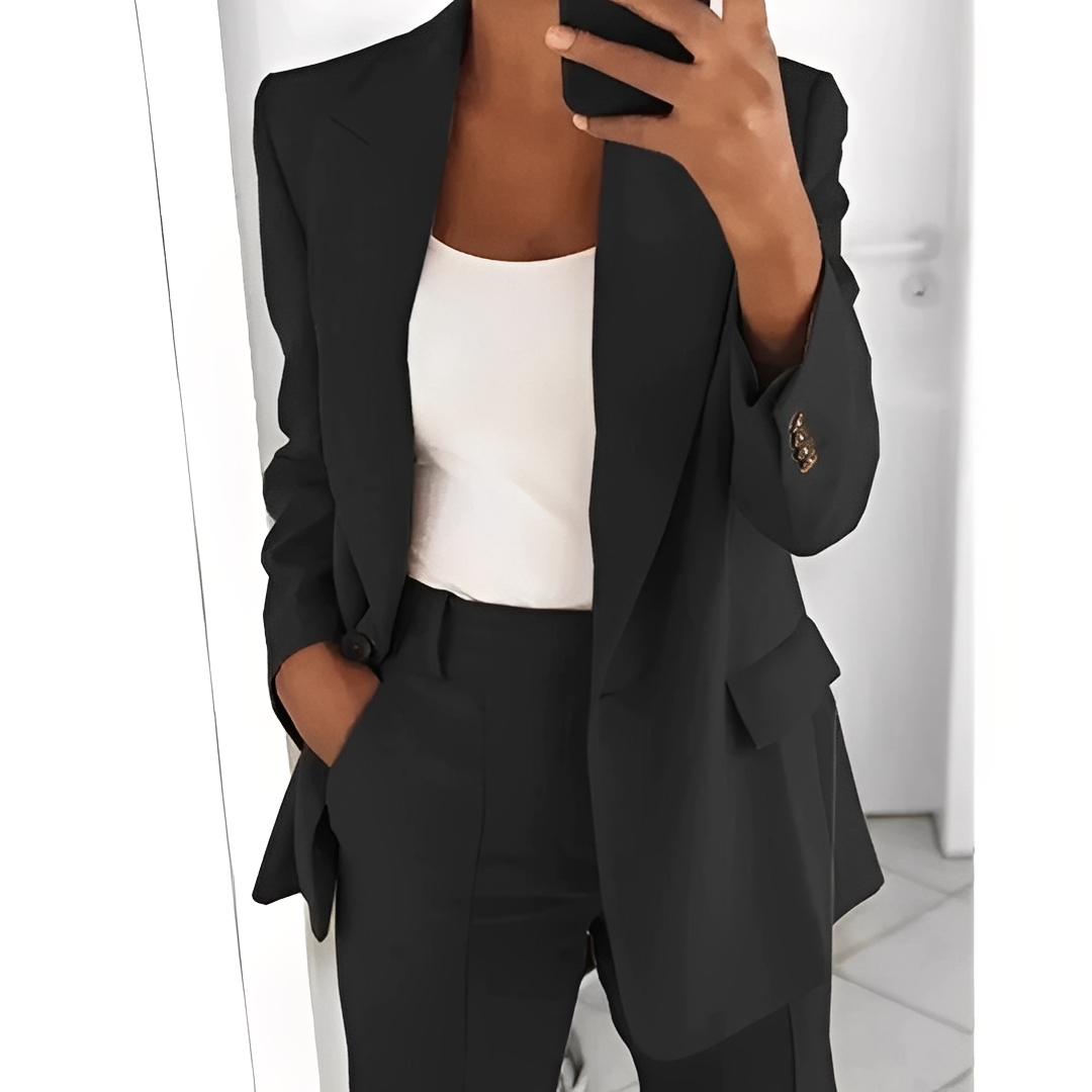 Alexes - Blazer und elegante Hosen für Damen Set