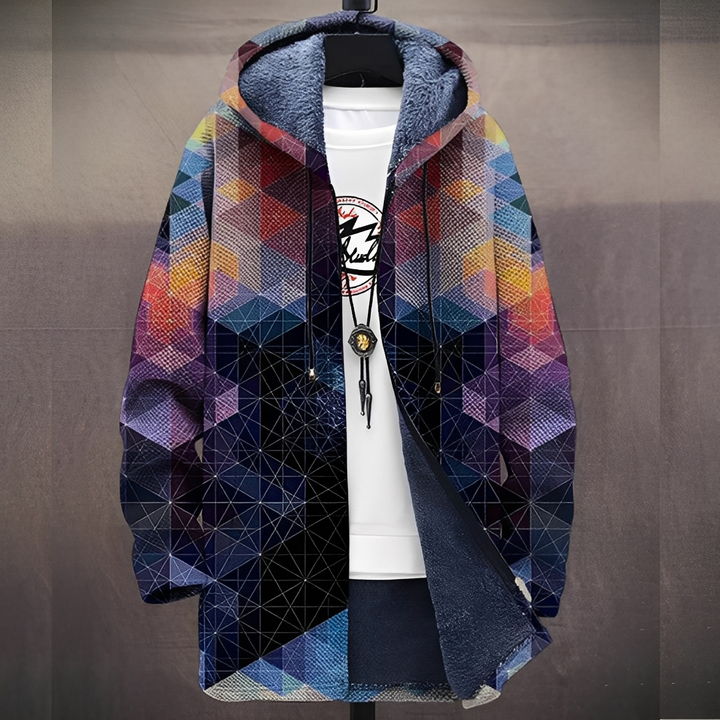 Romy - Stilvoller bedruckter Hoodie für Männer