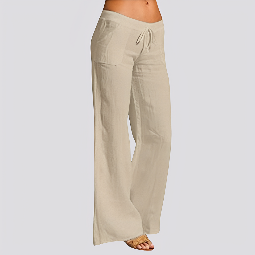 Monica - Bequeme Hose mit weitem Bein für Damen