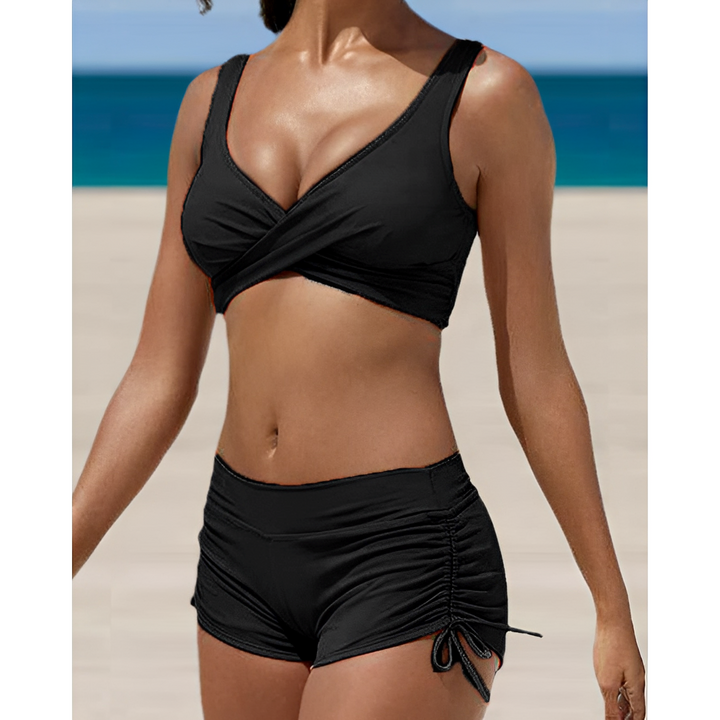 Reina – Trendiger hochgeschnittener Bikini