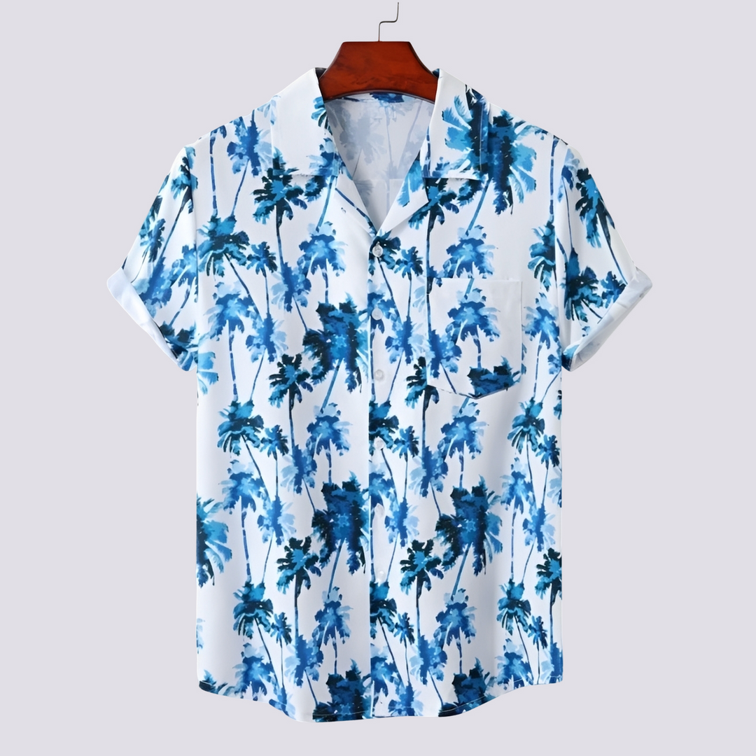 Ronan - Elegantes Herrenhemd im Hawaii-Design
