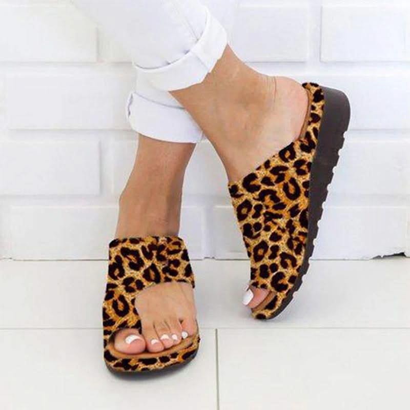 Damen-Sandalen mit Zehensteg gegen Hallux valgus