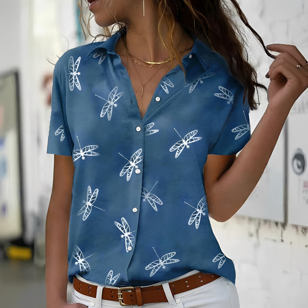 Joyce - Stilvolles, grenzüberschreitendes Shirt für Frauen
