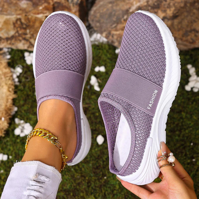 Slip-on Sneaker Damen Klettverschluss