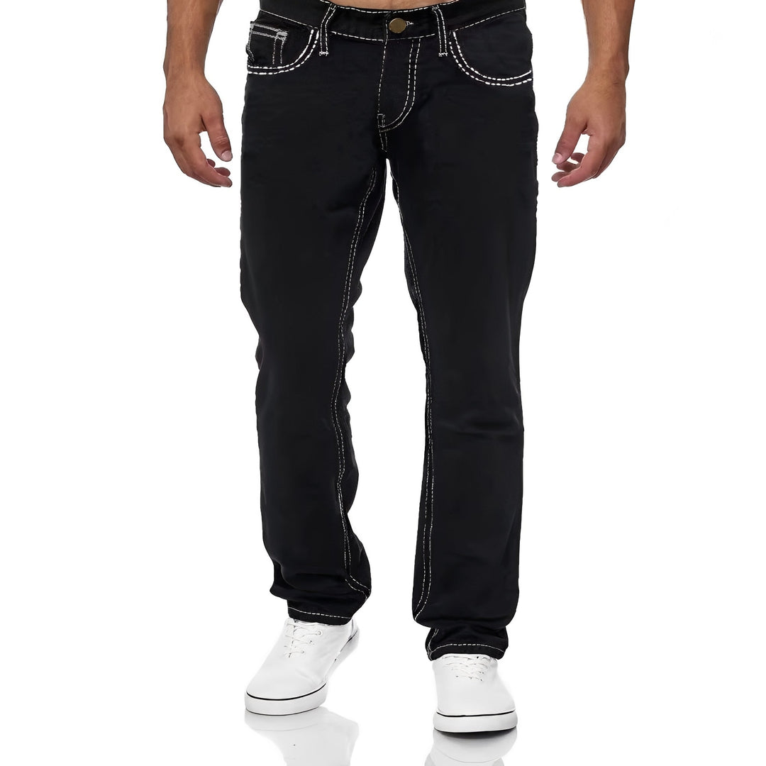 Stefan - Komfortable, gerade Stretch-Jeans für Herren