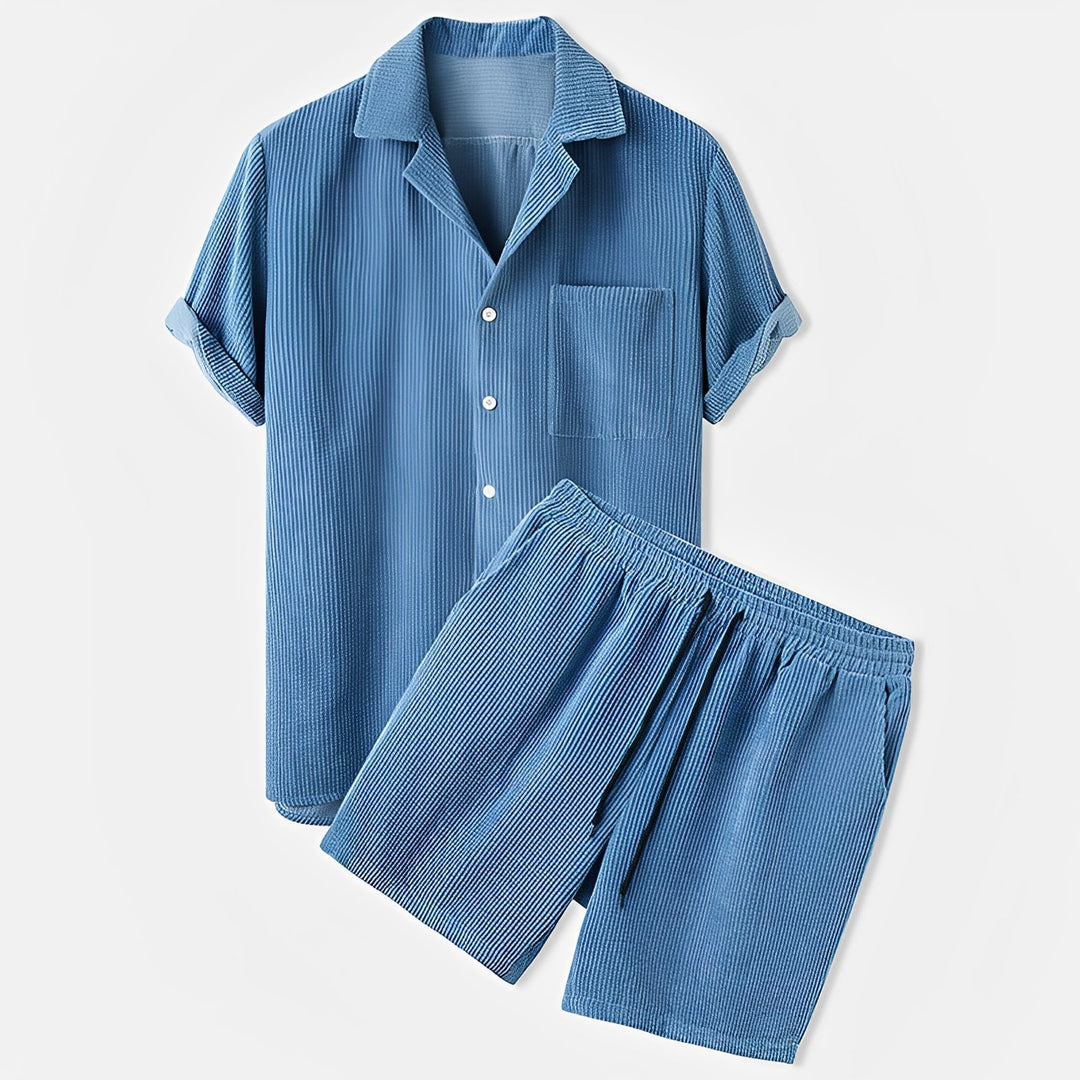 Charley - Lässiges zweiteiliges Set aus Cord für Herren