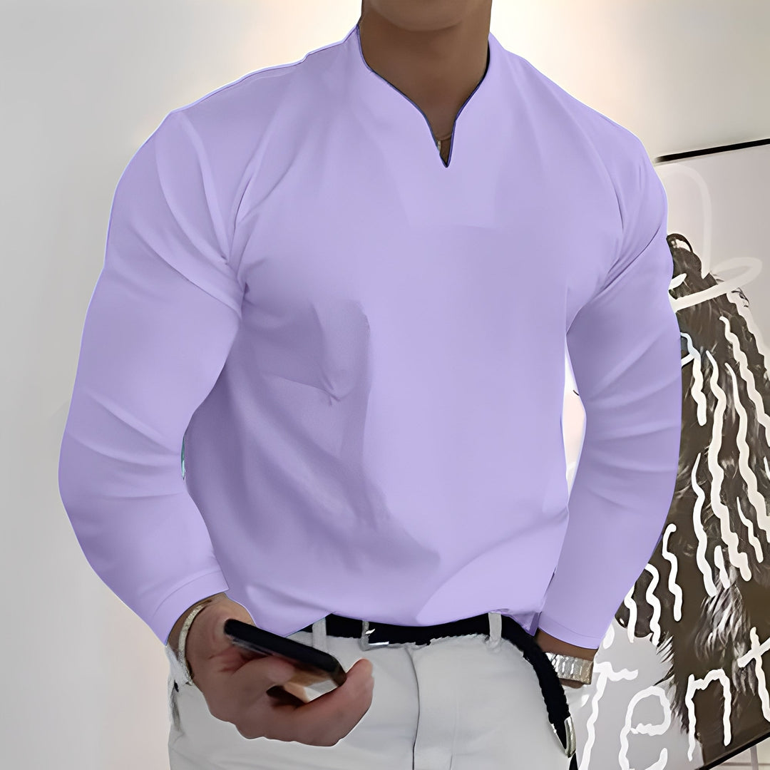 Corentin - Freizeit-Herren-Langarmhemd