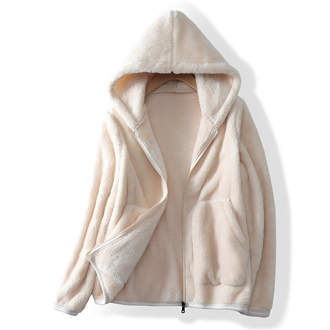 Gabriella - Warme, wattierte Fleecejacke für Damen