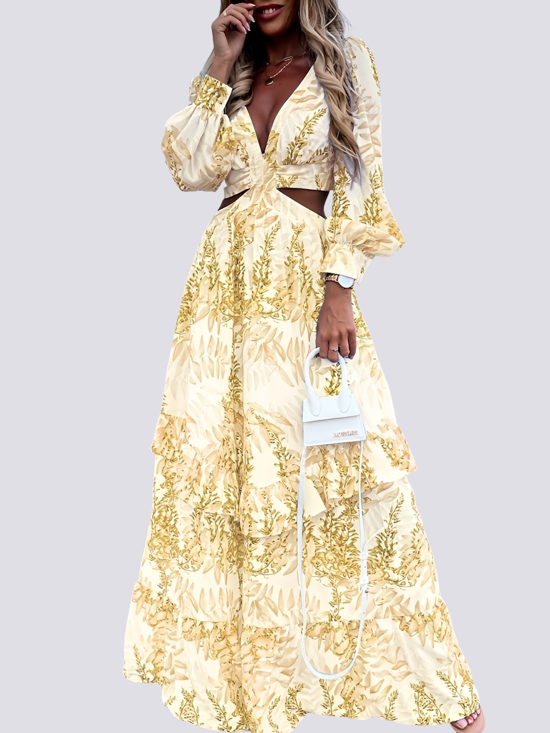 Katy - Bequemes Langarmkleid für Damen