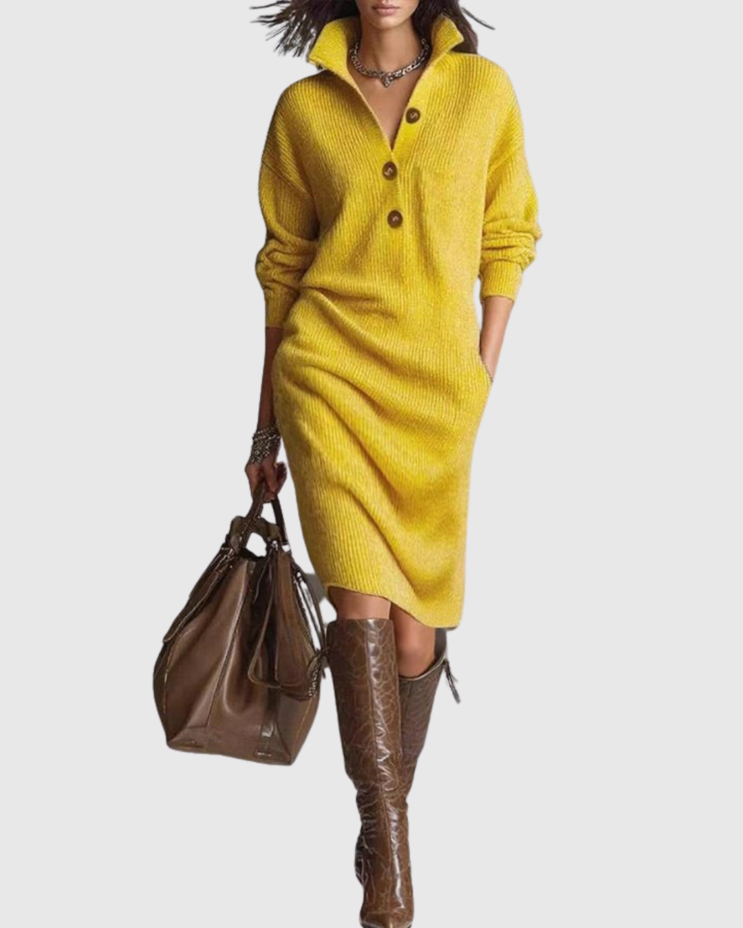 Arianell – Stilvolles Midi-Kleid