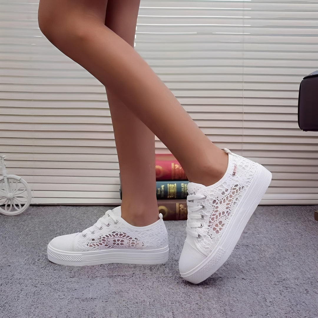 Jesse - Lässige Schnürsneaker mit Plateausohle für Damen