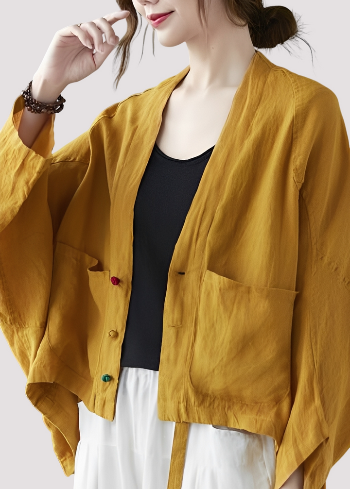 Tilly - Bequemer, locker geschnittener Cardigan mit Taschen für Damen