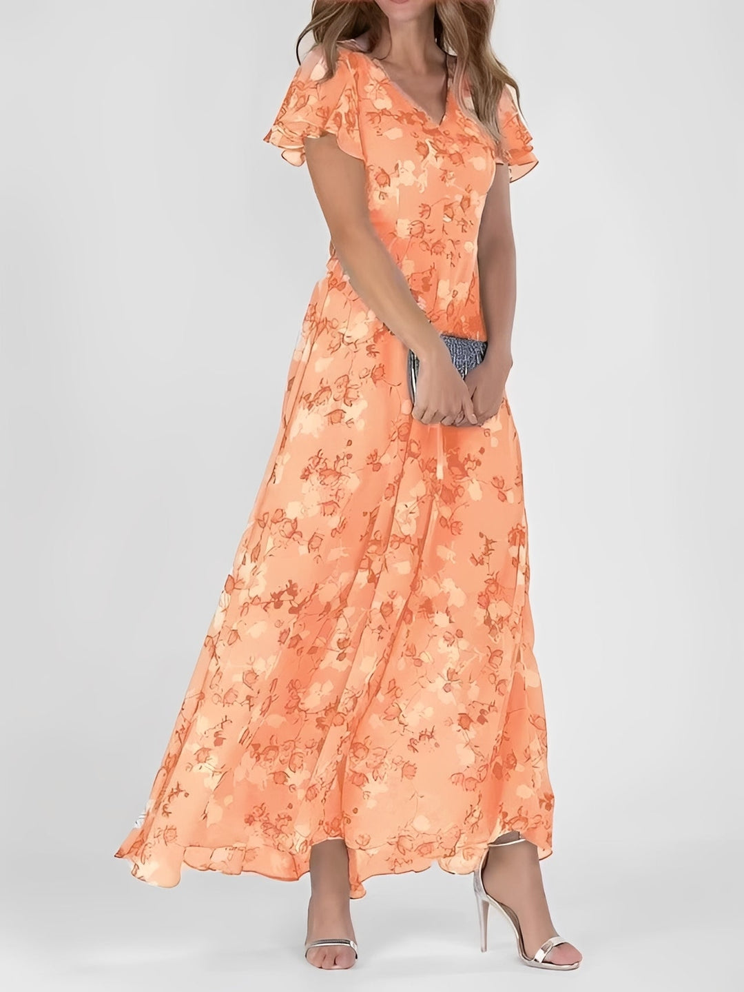 Eliza - Legeres Kleid mit Blumenmuster für Damen