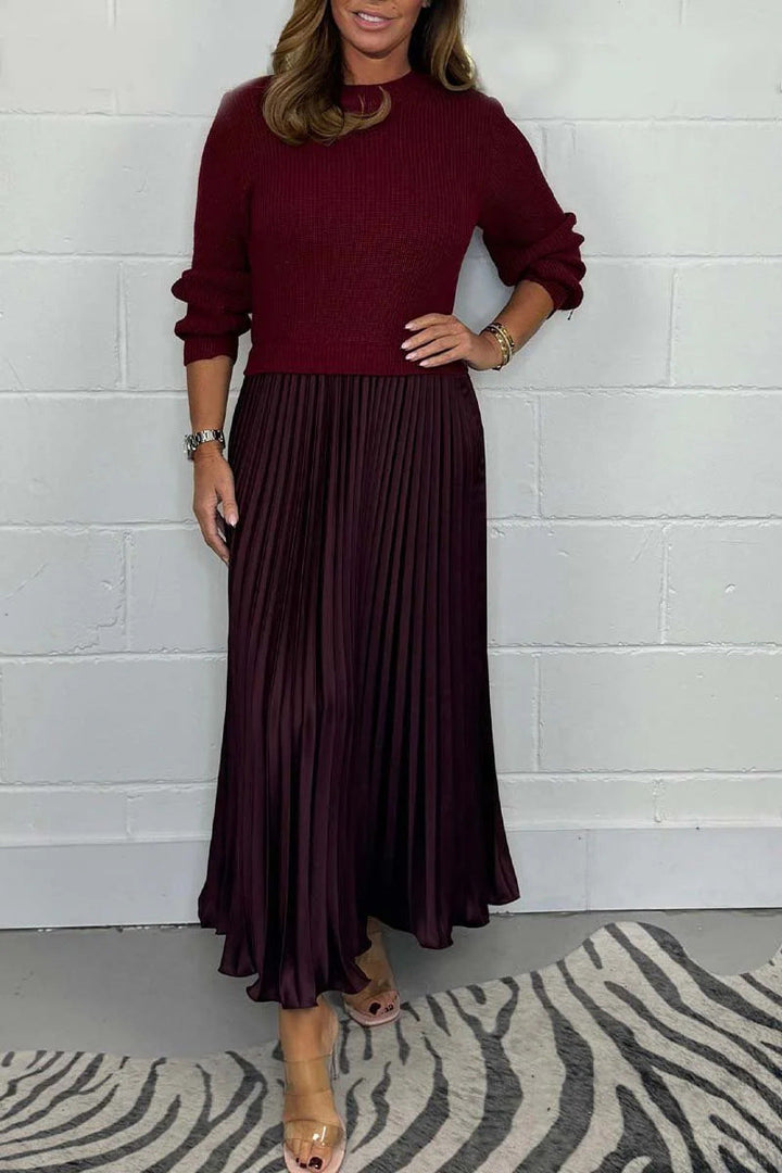Jamie – Bequemes Damen-Kleid mit Falten