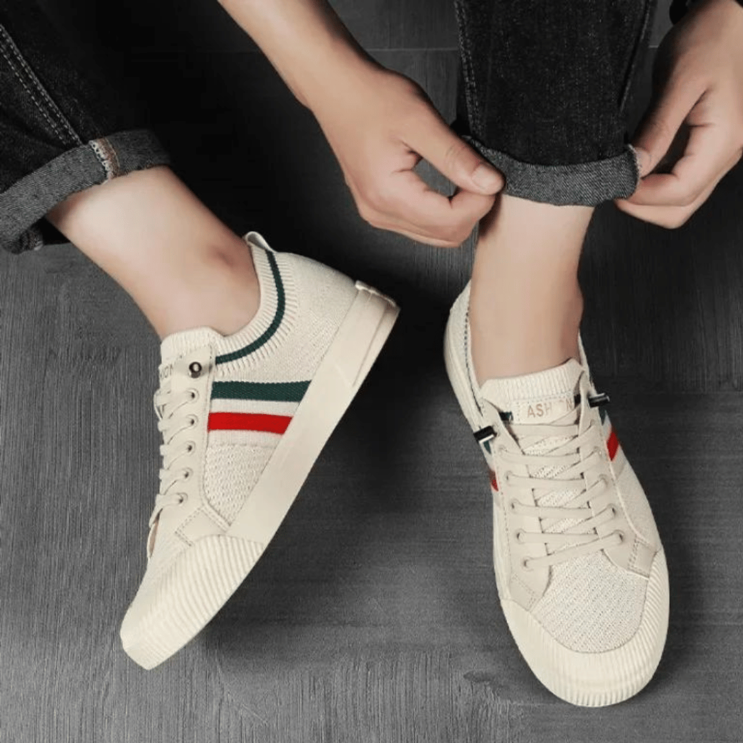 Herren Stylische Sneaker mit Streifen