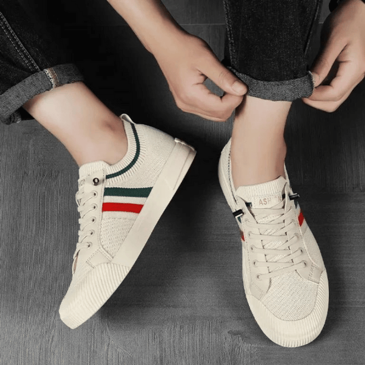 Herren Stylische Sneaker mit Streifen