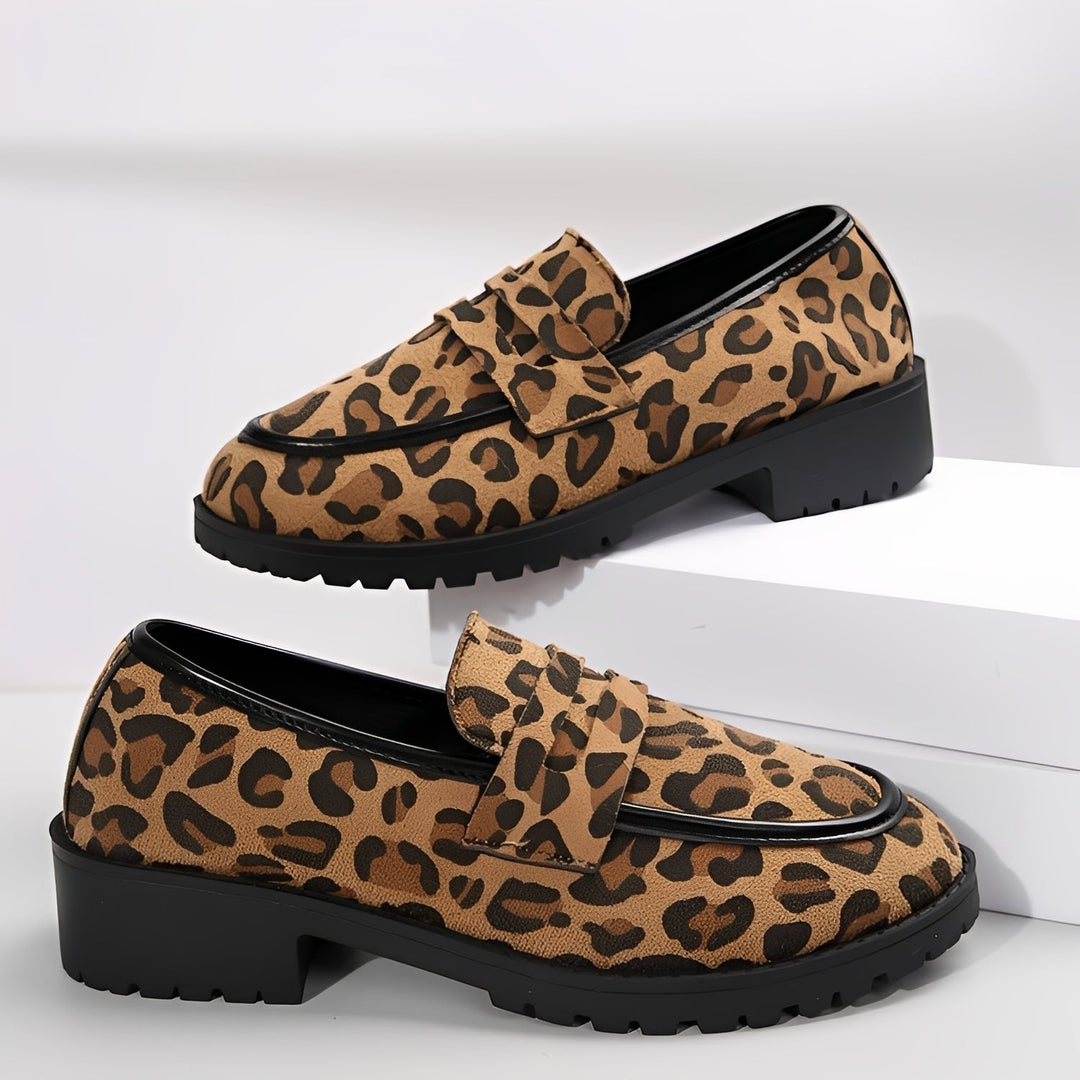 Jasmine - Stilvolle Mokassins mit Print für Damen