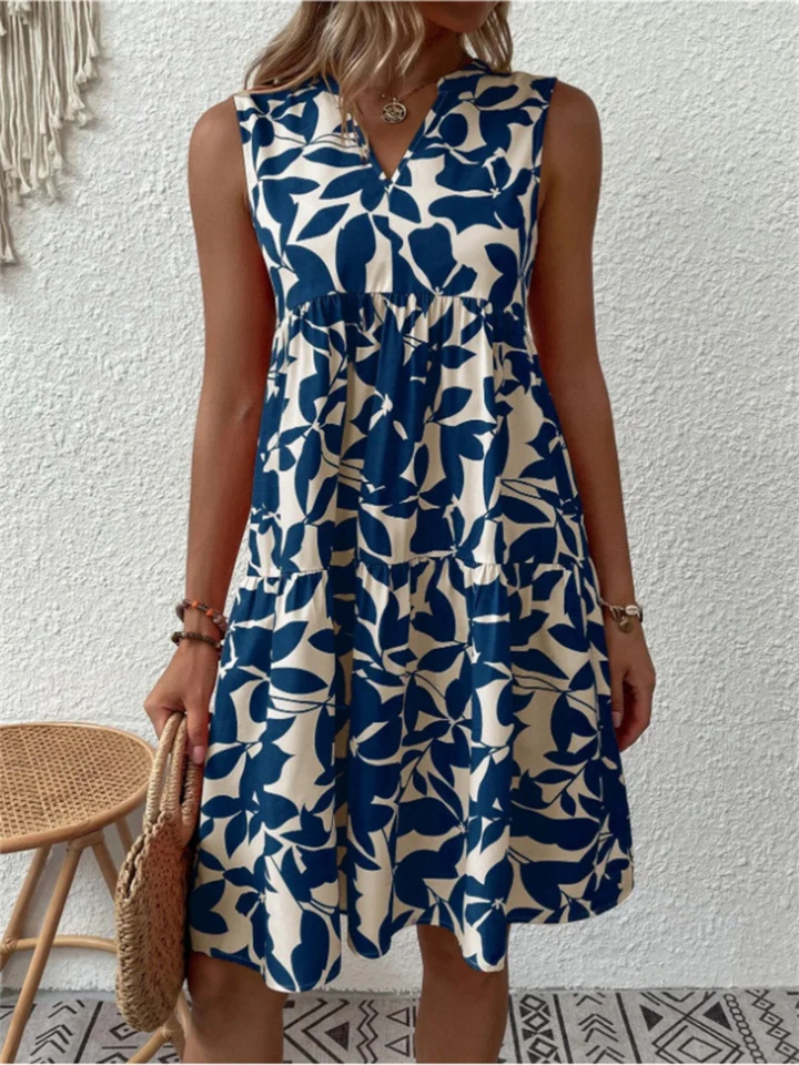 Damen Sommer Festliche Midi Kleid