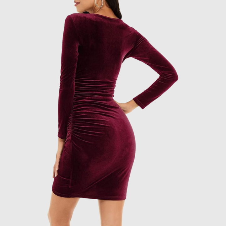 Quinn – Elegantes Kleid aus Samt