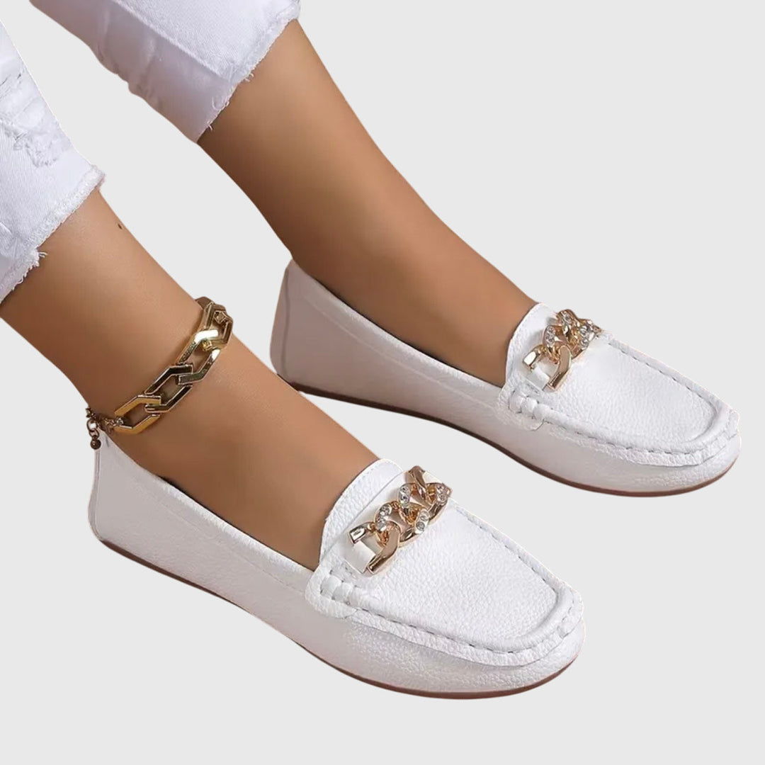 Orthopädische Slipper für Damen mit Kette