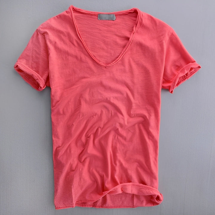 Lemuel - Bequemes Herren-Sommer-T-Shirt