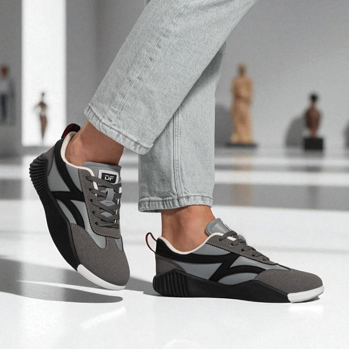 Orthopädische Schnür-Sneaker für Damen | Fußgewölbestütze