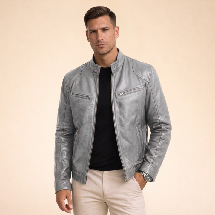 Maximilian | Hochwertige Lederjacke
