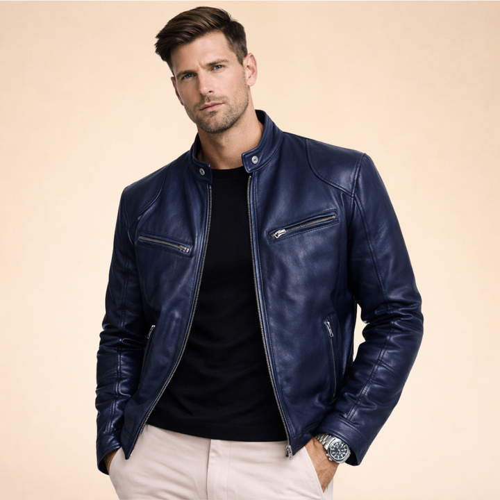 Maximilian | Hochwertige Lederjacke
