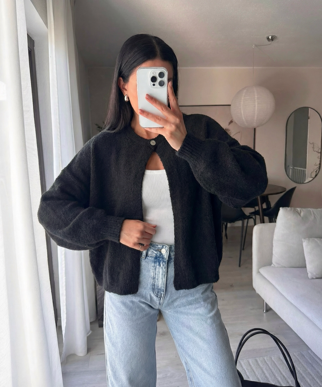 Cardigan Angela Schwarz