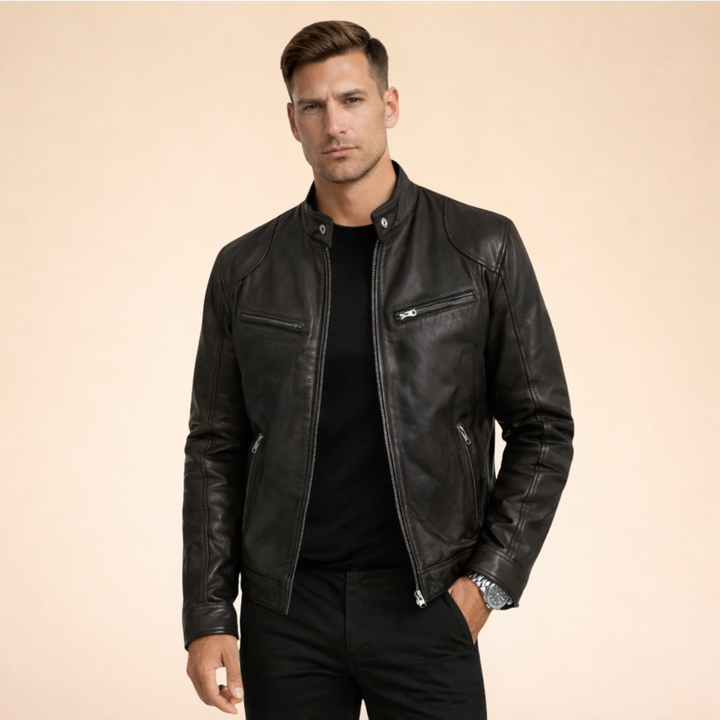 Maximilian | Hochwertige Lederjacke