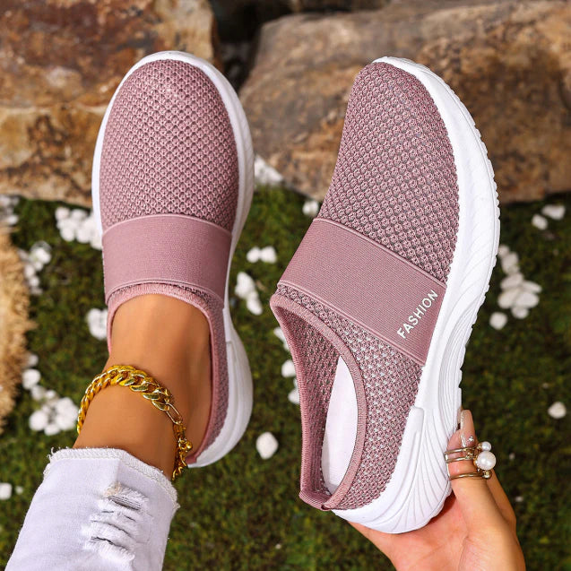 Slip-on Sneaker Damen Klettverschluss