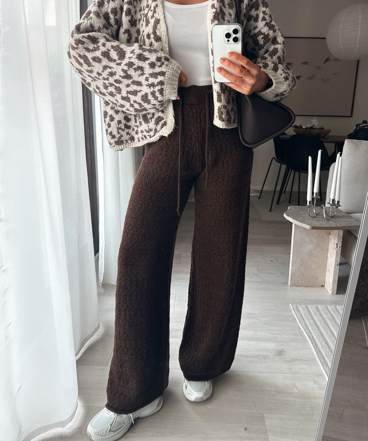 Strickhose Lilya Uni Braun