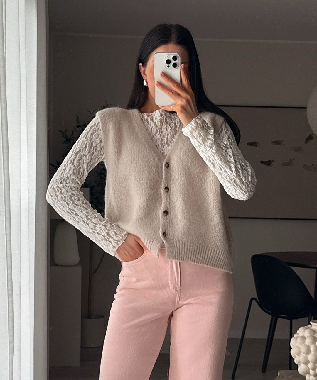 Weste Solin Beige Ladypolitan ♡