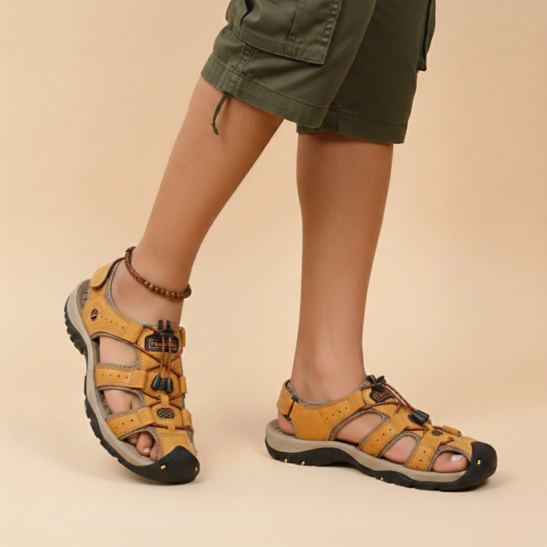 Jonas | Atmungsaktive orthopädische Komfort Sandalen