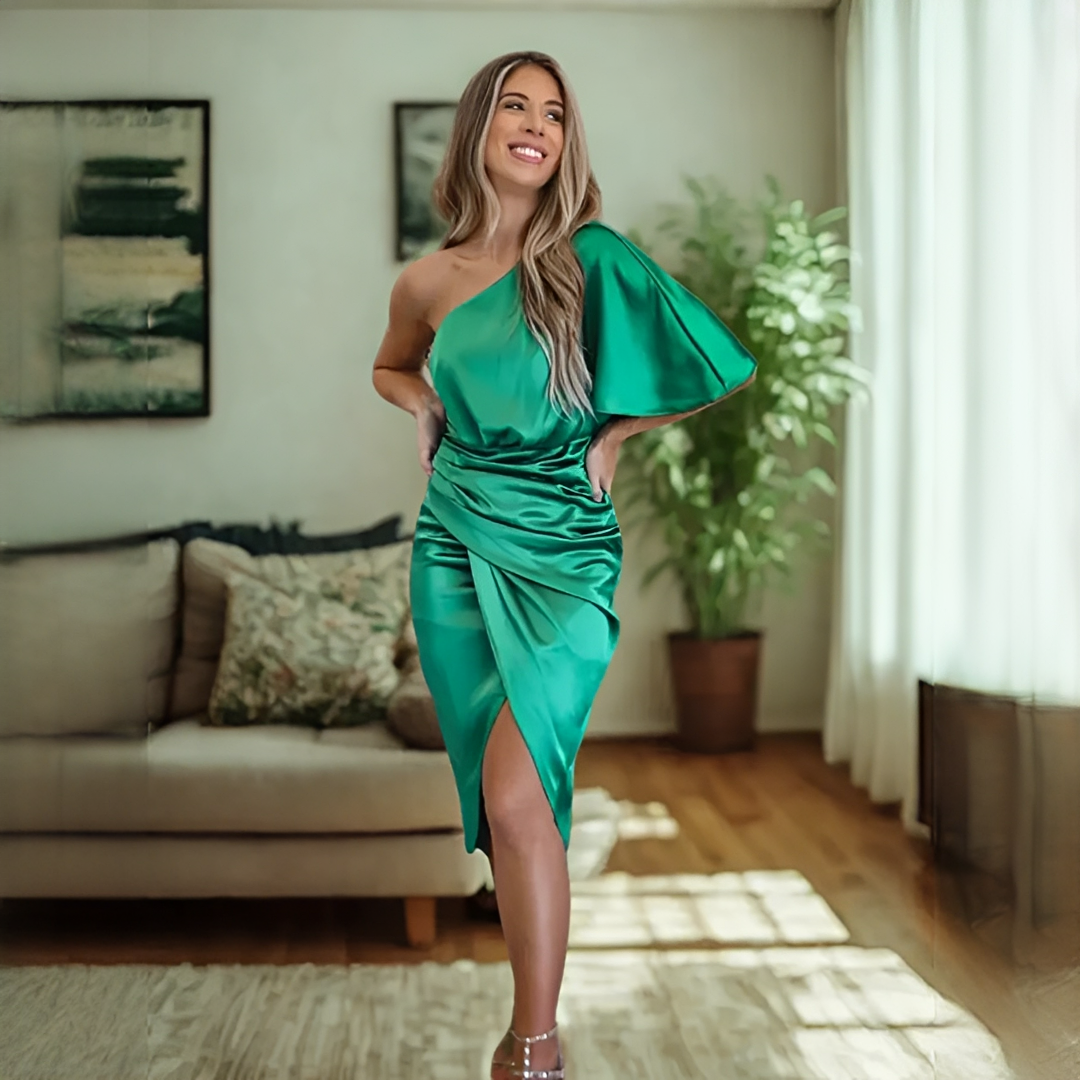 Glaiza - Schickes, asymmetrisches Kleid für Damen